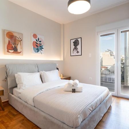 Classy Apartment In Koukaki, Walk To Metro & Acropolis Athens Luaran gambar
