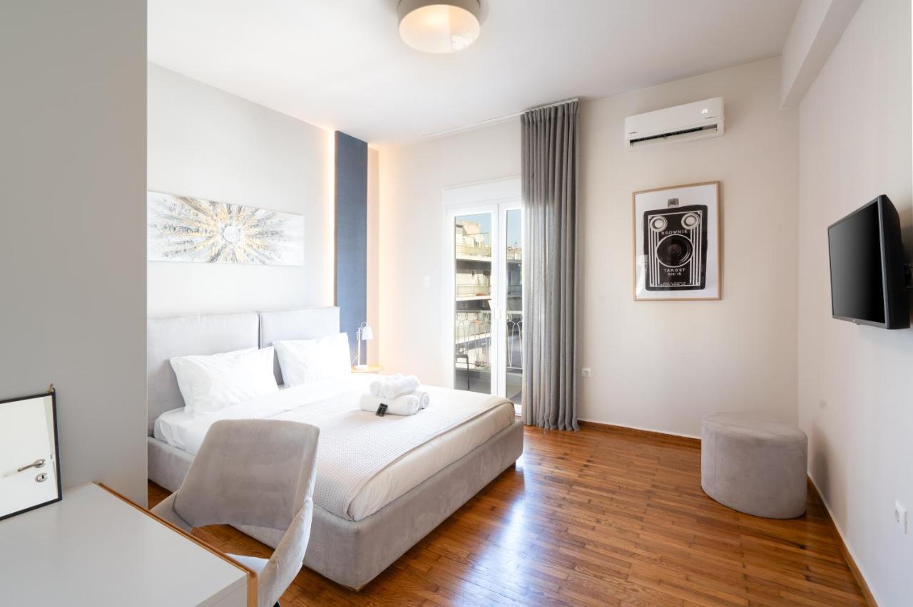 Classy Apartment In Koukaki, Walk To Metro & Acropolis Athens Luaran gambar