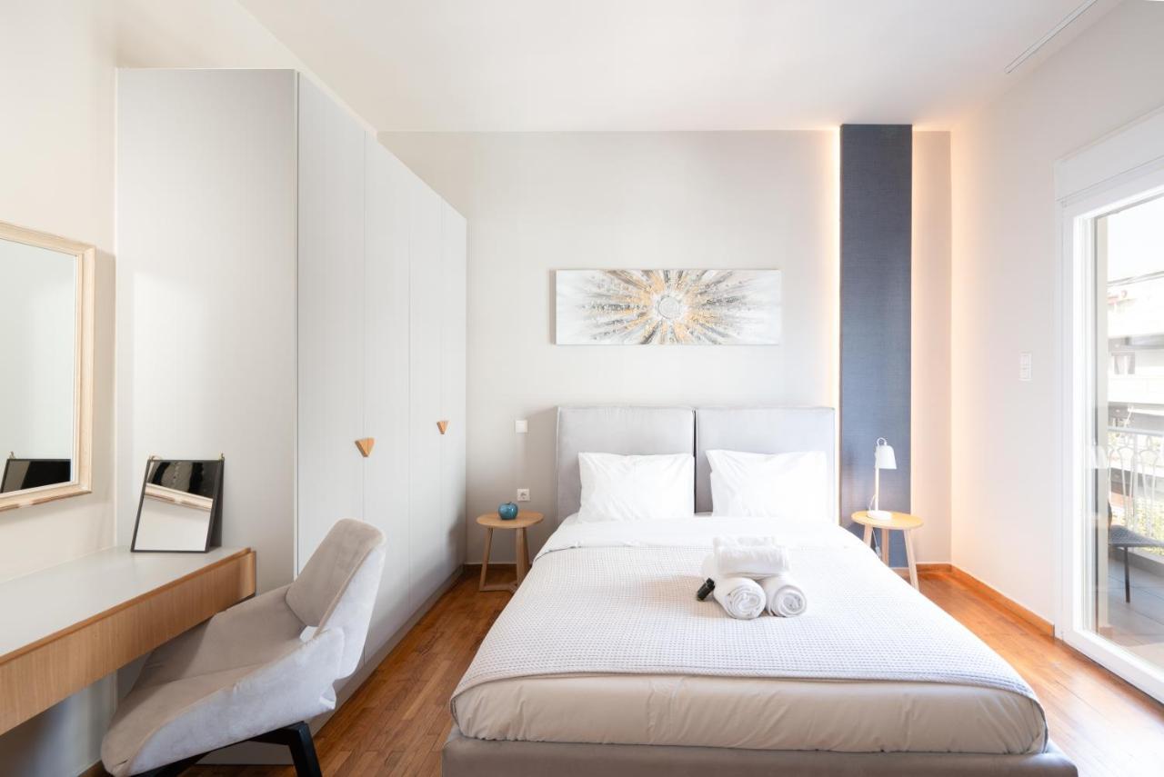 Classy Apartment In Koukaki, Walk To Metro & Acropolis Athens Luaran gambar
